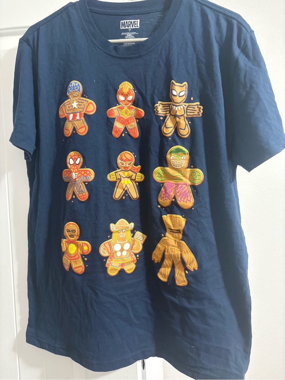 Marvel Superhero Gingerbread T-Shirt